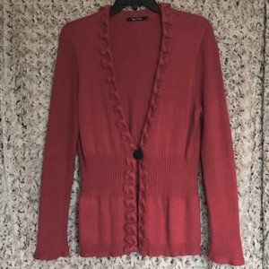 Nic + Zoe Red Sweater